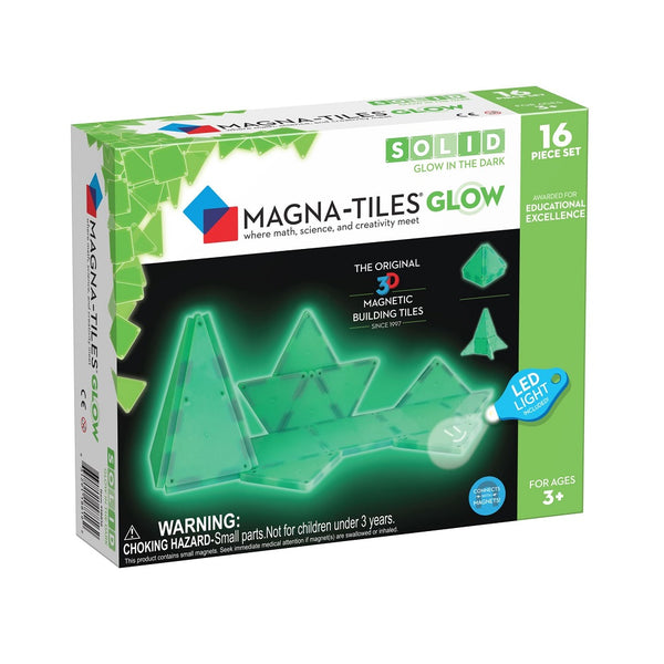 Magna-Tiles - Glow 16 stk udvidelsessæt