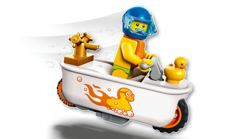 LEGO City - Badekars-stuntmotorcykel
