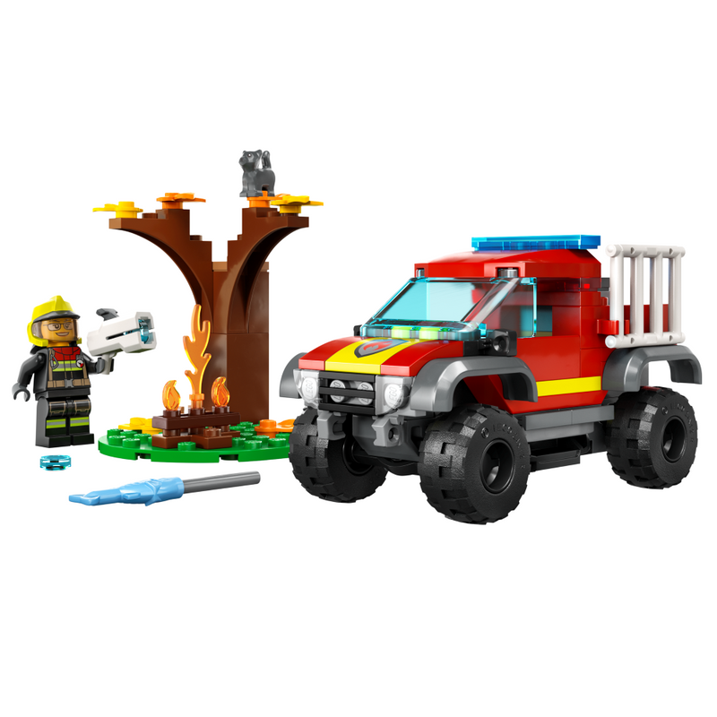 LEGO City 60393 - Firhjulstrukket redningsvogn