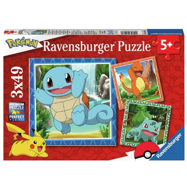 Ravensburger 3x49brk - Pokémon