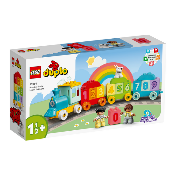 LEGO Duplo 10954 - Tog med tal – lær at tælle