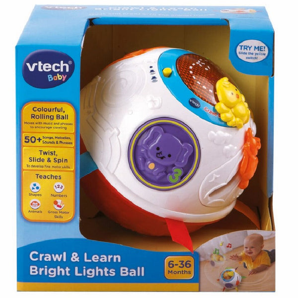 Vtech Baby kravle- og lærebold DK