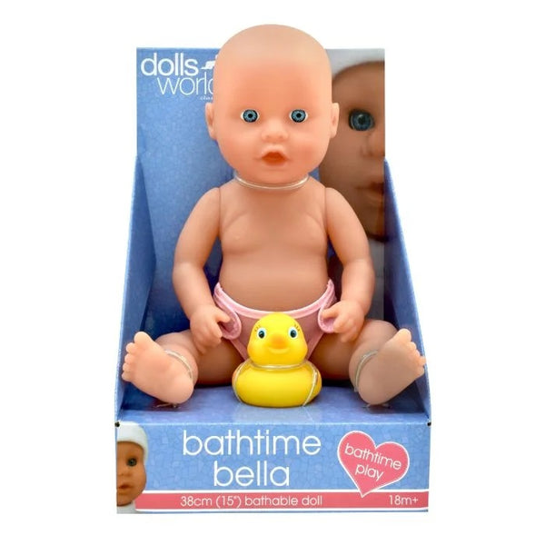 Dolls World - Badedukke Bella 38 cm