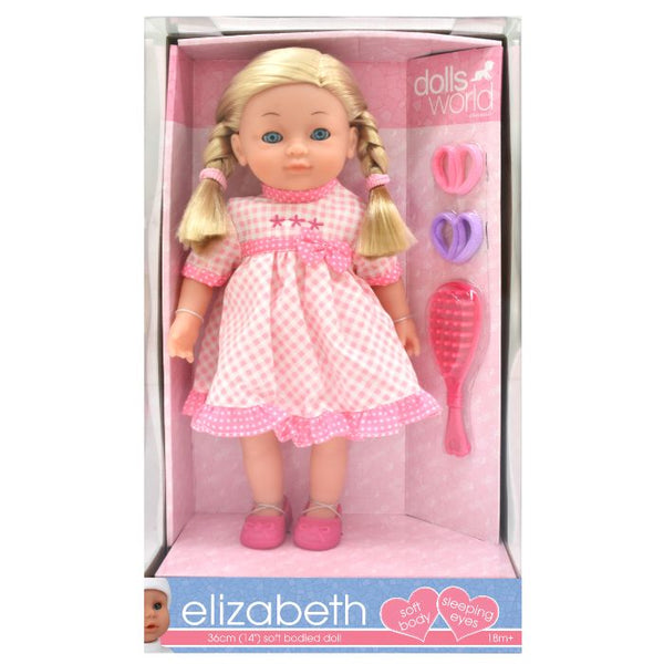 Dolls World - Elizabeth dukke 36 cm.