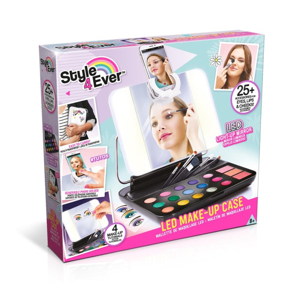 Style 4 Ever - Makeup etui m. LED-lys