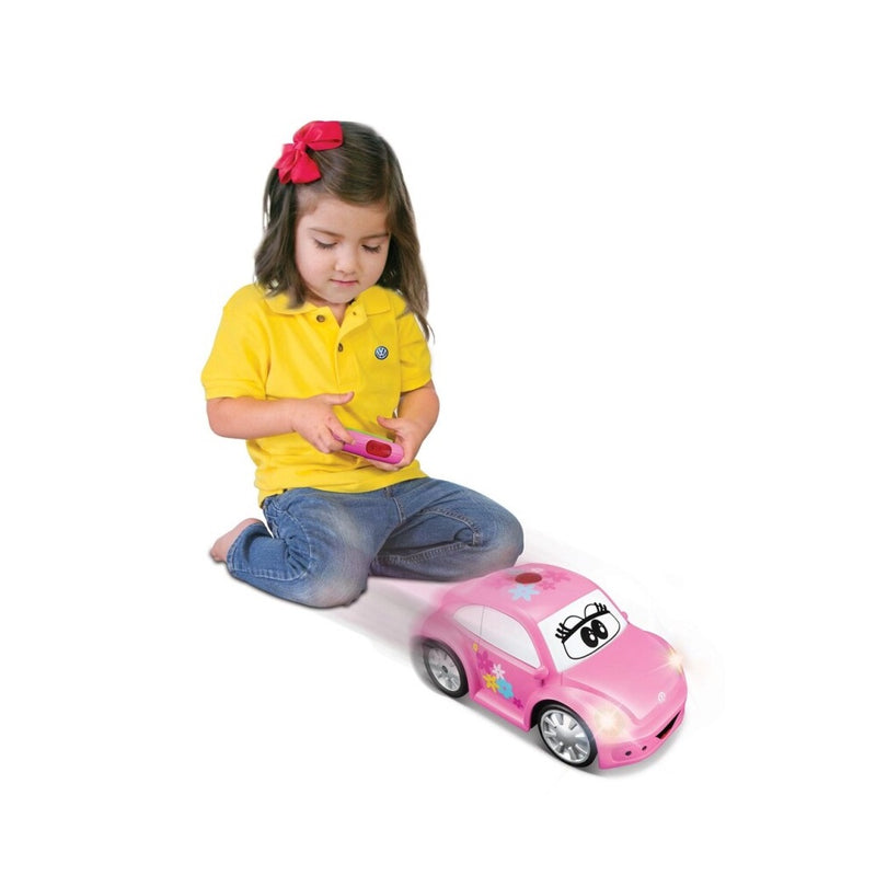 Bburago Junior - Fjernstyret Bil Folkevogn - lyserød