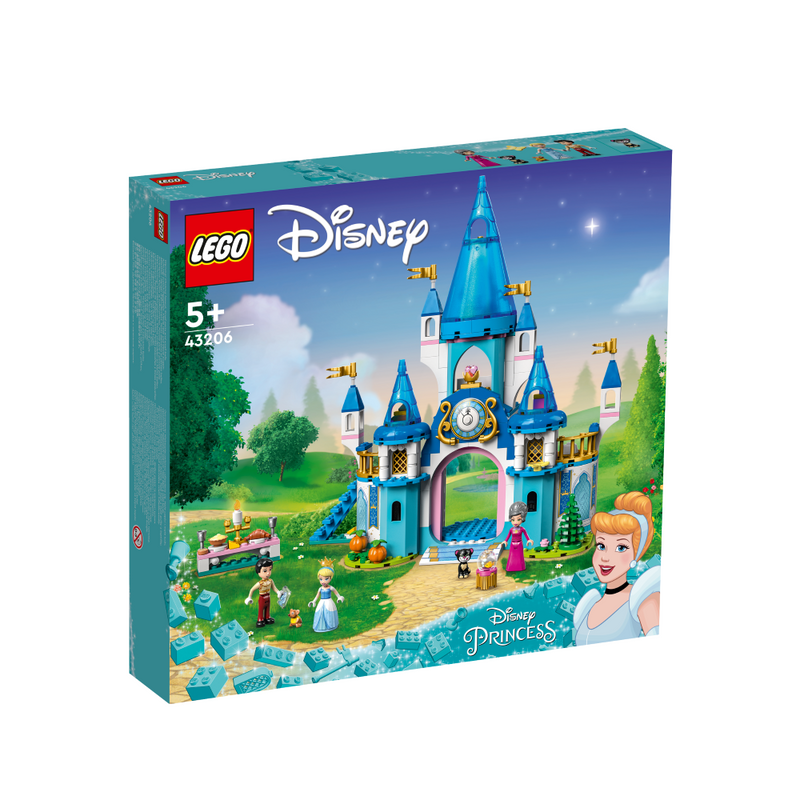 LEGO Disney 43206 - Askepot og prinsens slot