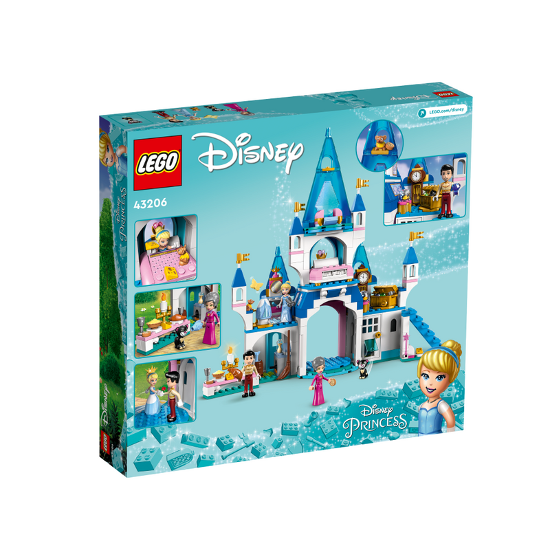 LEGO Disney 43206 - Askepot og prinsens slot