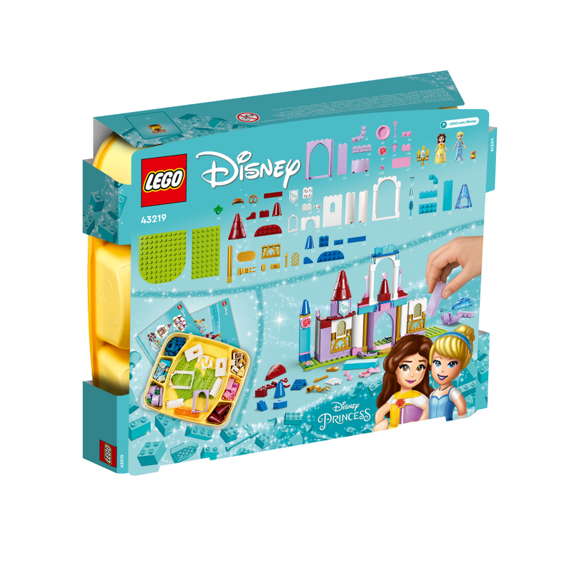 LEGO Disney 43219 - Kreative Prinsesse-slotte