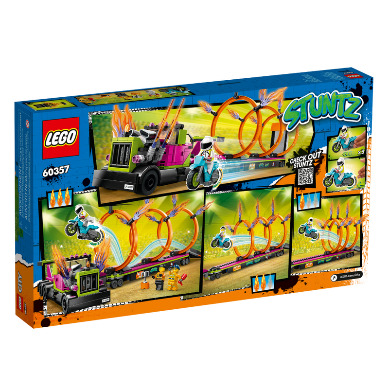 Lego City 60357 - Stunttruck og ildringe-udfordring
