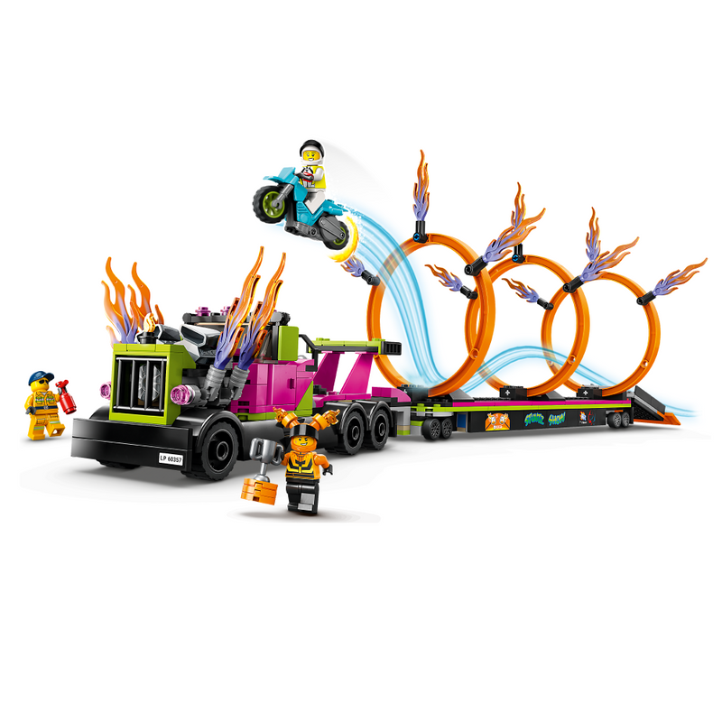Lego City 60357 - Stunttruck og ildringe-udfordring