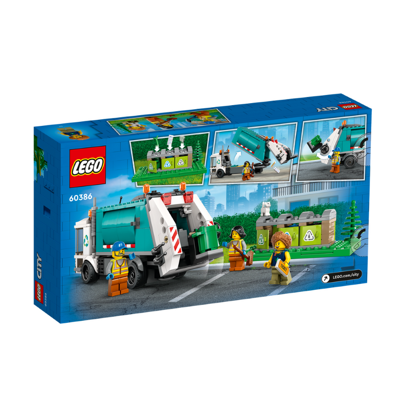 LEGO City 60386 - Affaldssorteringsbil