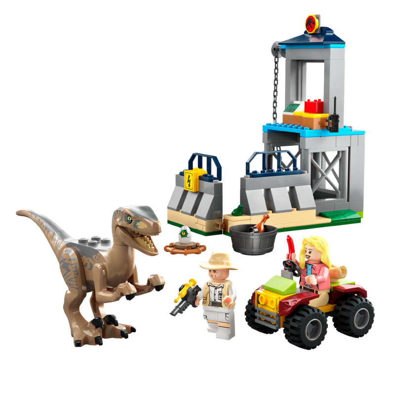 LEGO Jurassic World 76957 - Velociraptor-flugt
