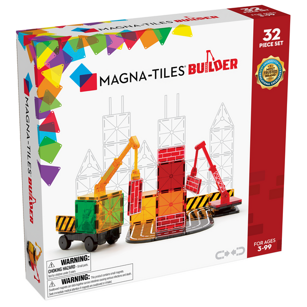 Magna-Tiles - Byggeplads 32 stk