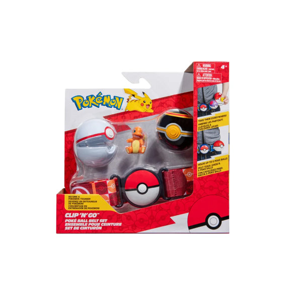 Pokémon - Clip n Go - Belt set charmander