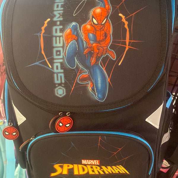 Skoletaske med SpiderMan