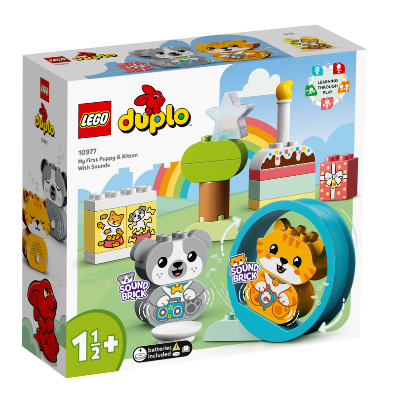 LEGO Duplo 10977 - Min første hvalp og killing med lyde