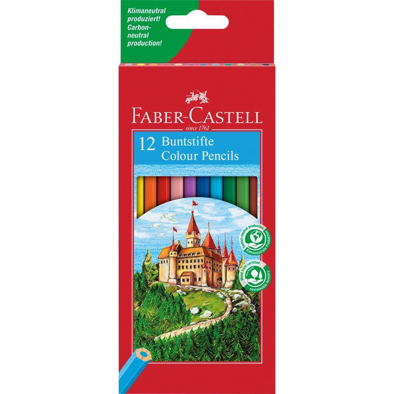 Faber-Castell - 12 farveblyanter