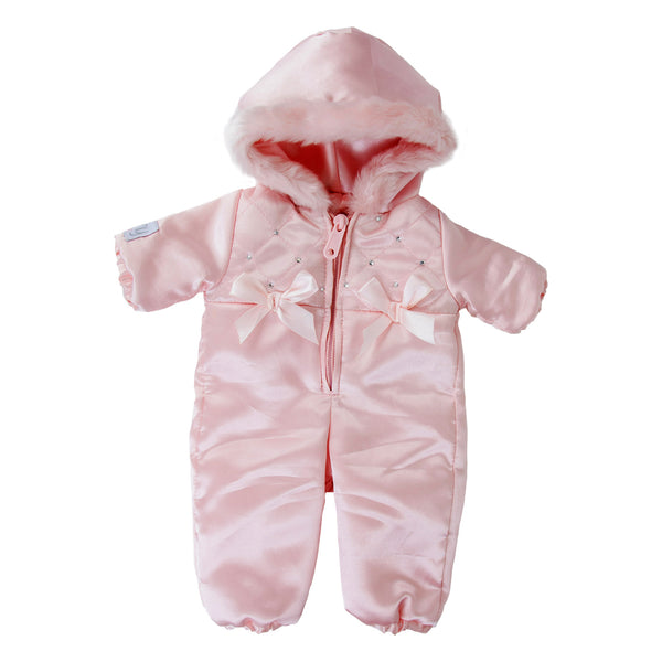 Tiny treasures - Bow Pink Snow Outfit