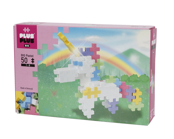 Plus-Plus - BIG Pastel unicorn