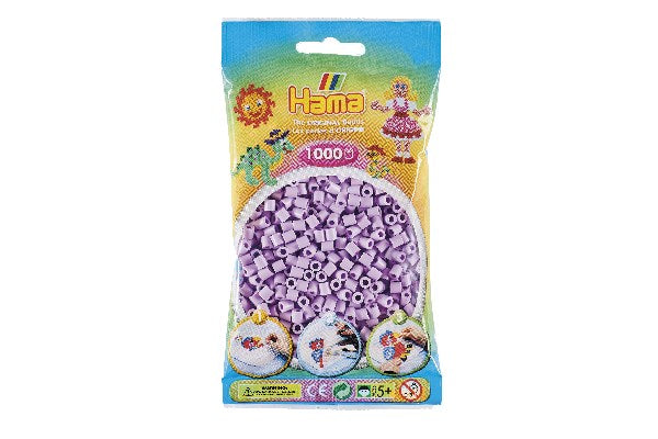 Hama - Midi 1000stk pastel lilla