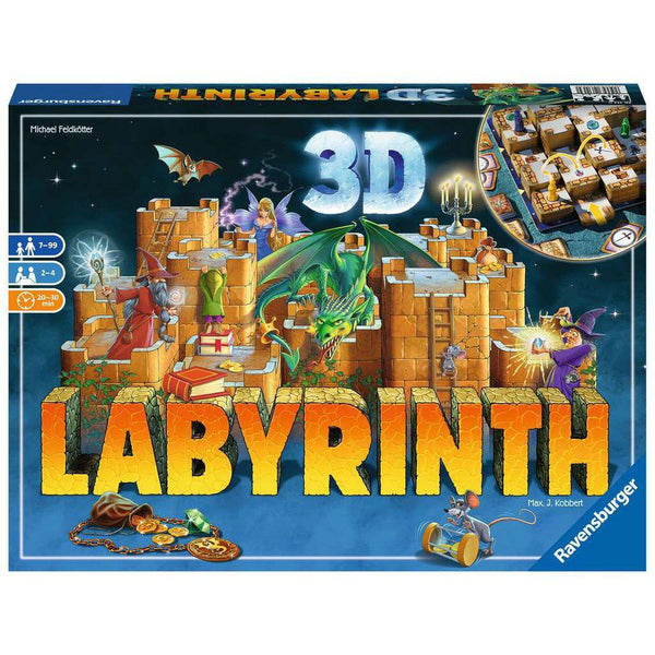 3D Labyrinth Brætspil - Kids Basics