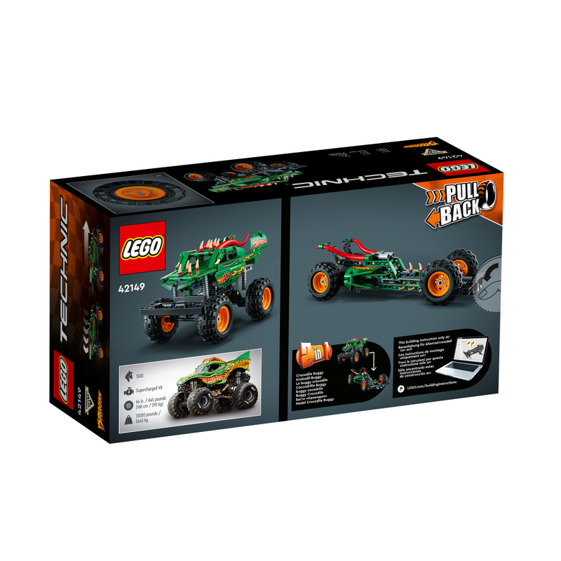 LEGO Technic 42149 - Monster Jam Dragon