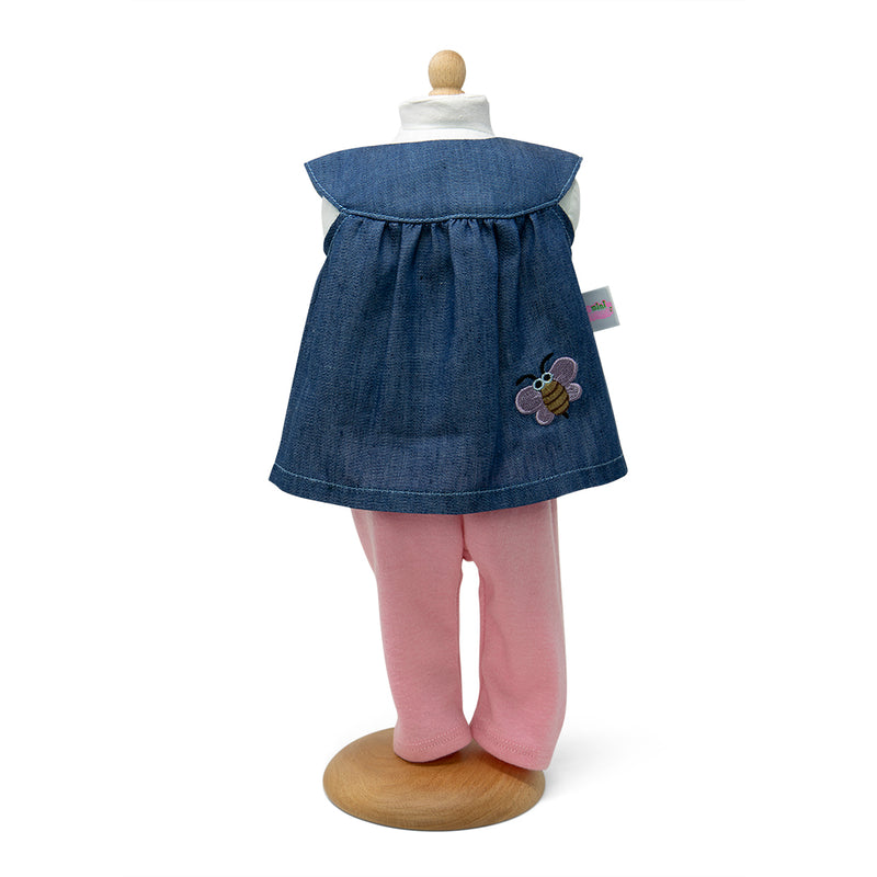 Mini Mommy - Denim tunika med leggings