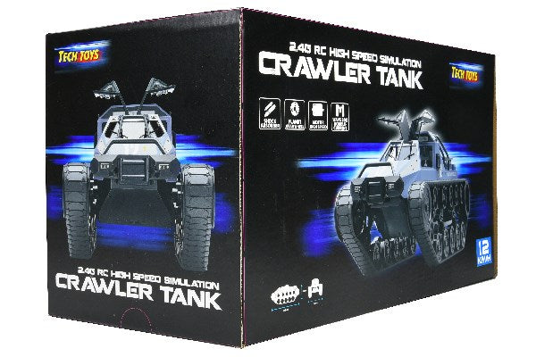 Crawler Tank R/C 1:12 2,4GHz, Grey