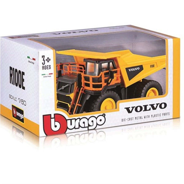Bburago - Die-cast Metal - Volvo R100E Dumper - 1:60