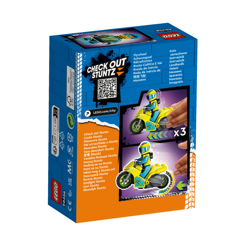 LEGO City 60358 - Cyber-stuntmotorcykel