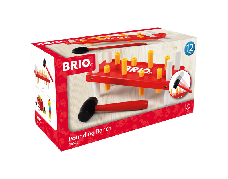 Brio 30525 - Hammerbræt rød