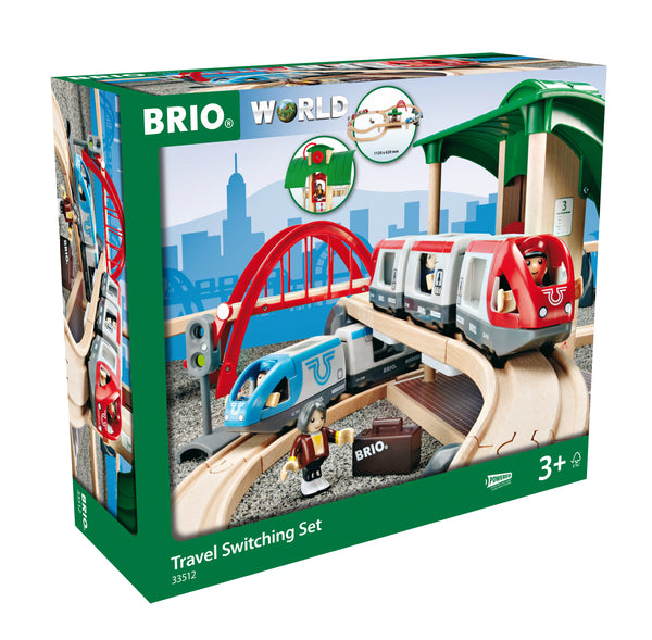 Brio World - Togbane, stor, på rejse