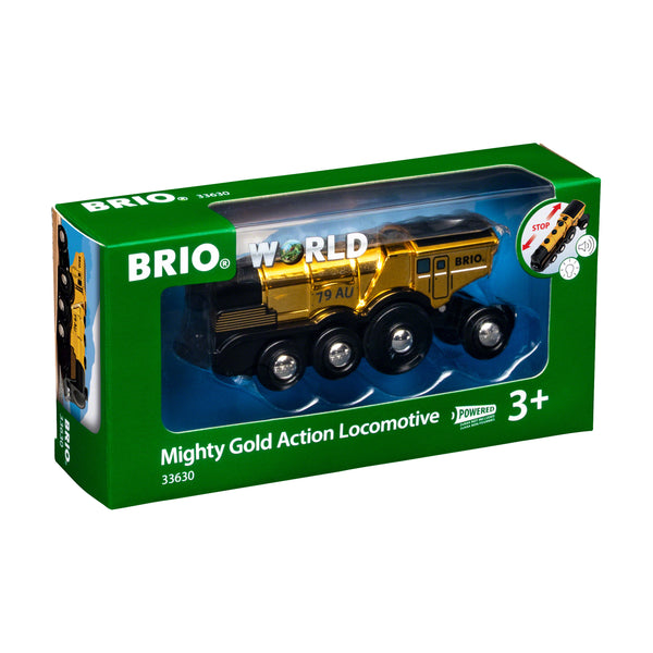 Brio World - Guld actionlokomotiv