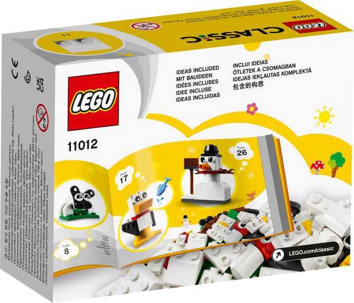 LEGO Classic 11012 - Kreative hvide klodser