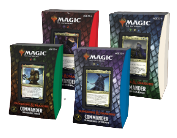 Magic The Gathering - Commander cards boks