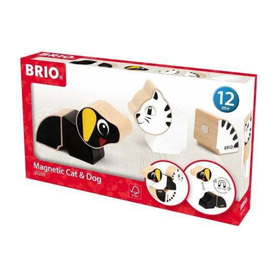 BRIO - Magnetisk gravhund og kat - BRIO