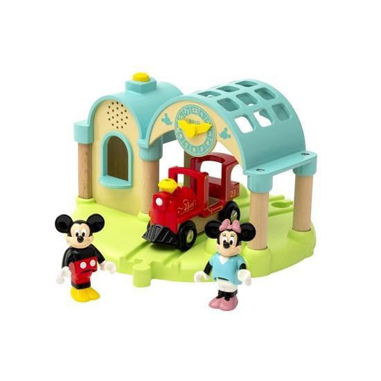 BRIO - Mickey Mouse station med lydoptager - BRIO