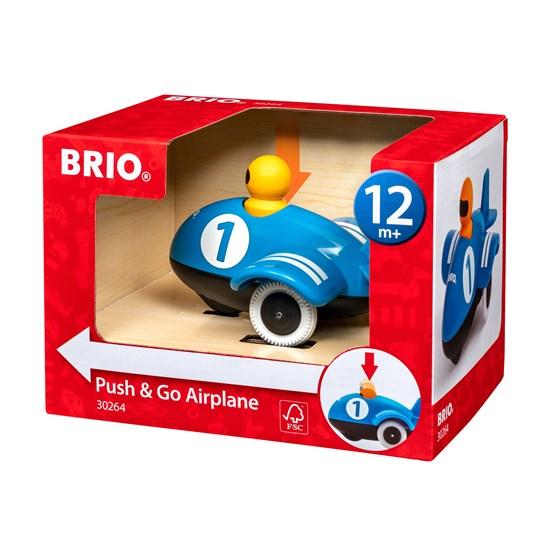 BRIO - Push & Go Flyvemaskine - BRIO