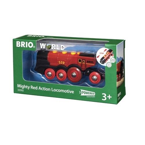 BRIO WORLD - Rødt lokomotiv - BRIO