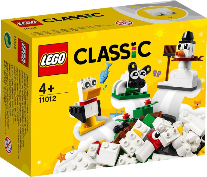 LEGO Classic 11012 - Kreative hvide klodser