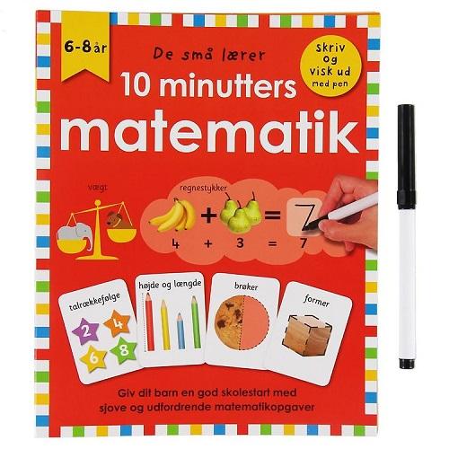 De små lærer - 10 minutters matematik - Skriv og visk ud - De Små Lærer