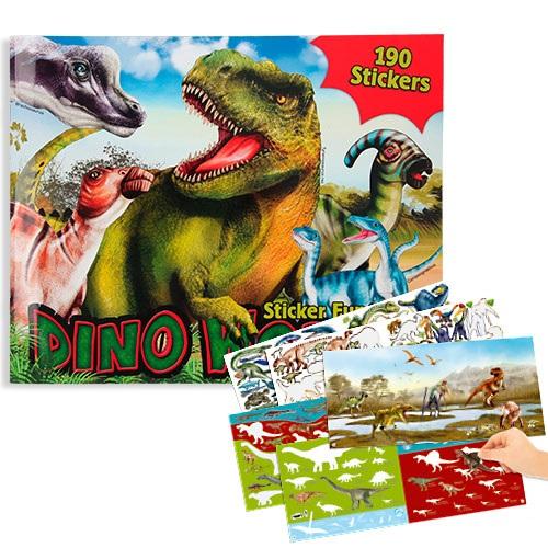 Dino World - Create Your Dino Stickerworld Aktivitetsbog - Dino World
