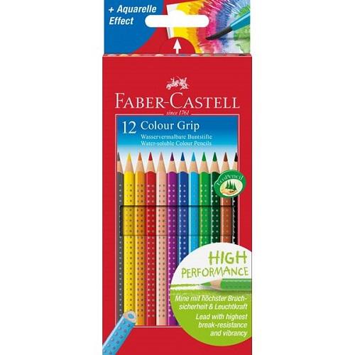 Faber-Castell - Colour GRIP farveblyanter 12 stk - Faber Castell