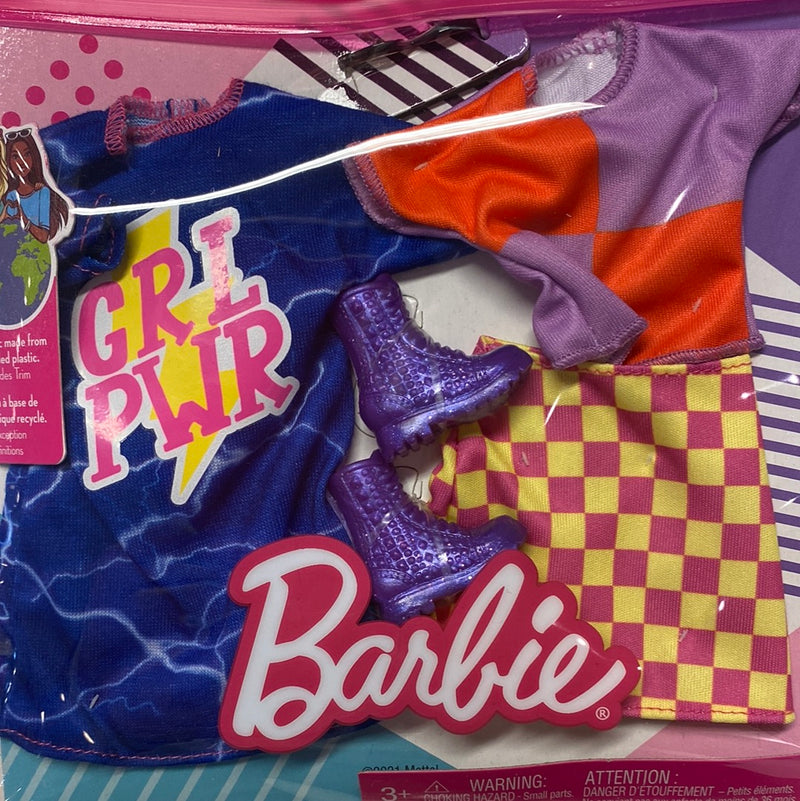 Barbie - Tøj med tern