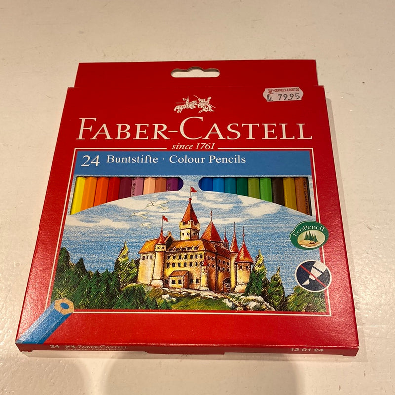 Faber castell 24 farveblyanter