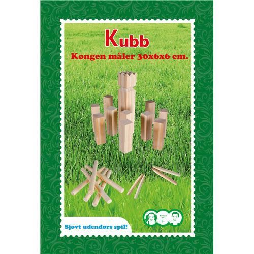 Kongespil - Kubb - Kids Basics