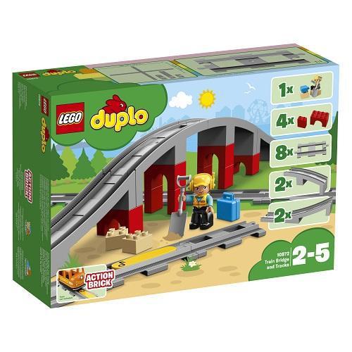 LEGO DUPLO Togbro og spor - LEGO