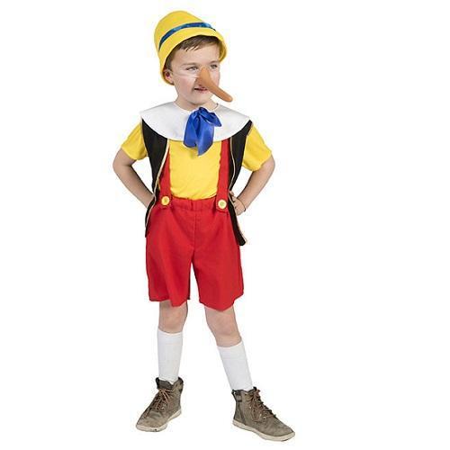 Pinocchio kostume - Funny Fashion
