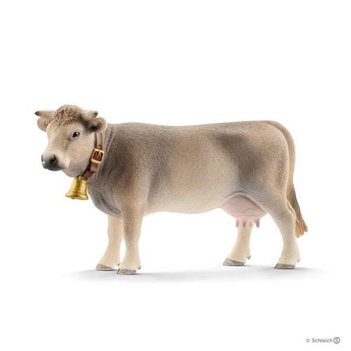 Schleich Farm World - Brun schweizisk ko - 13874 - Schleich